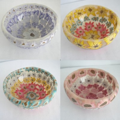 polymer clay bowls